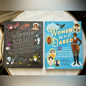Women in Science and Women Who Dared Hardcover Book Set
